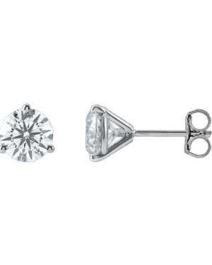 14K Gold Lab-Grown Diamond Stud Earrings