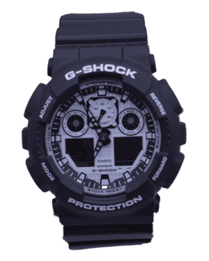 Men's Casio G-SHOCK Model: GA100BW-1A