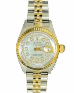 Rolex Ladies' Datejust Diamond Dial/Markers on Two-Tone Bracelet