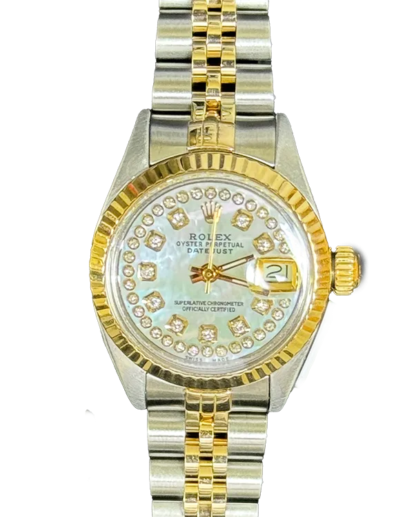 Rolex Ladies' Datejust Diamond Dial/Markers on Two-Tone Bracelet